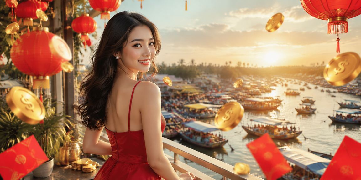 Người dùng vùng đồng bằng sông Cửu Long tham gia cá cược thể thao trực tuyến trong không khí lễ hội đèn lồng