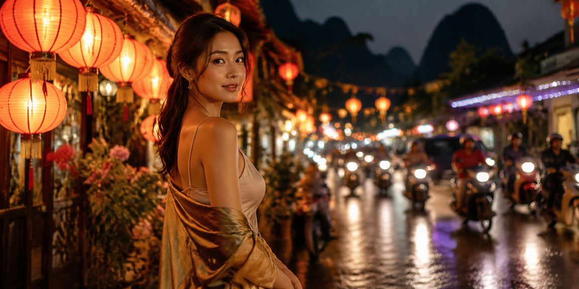 Người chơi xem tỷ lệ cá cược bóng đá tại chợ đêm Ninh Bình